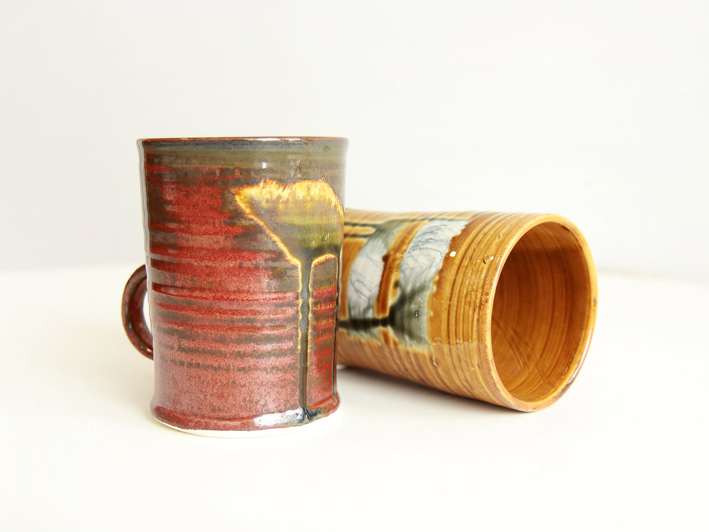 Ash Glaze Mugs