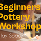 Beginner Pottery Workshop Gift Certificate