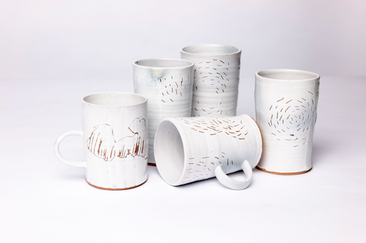 Snow Storm Mugs
